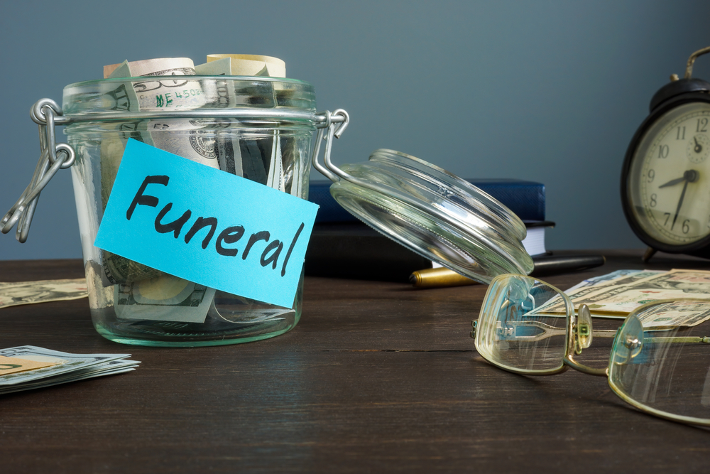 A thoughtful pre-planning discussion about funeral options, including traditional burial, cremation, and eco-friendly alternatives.