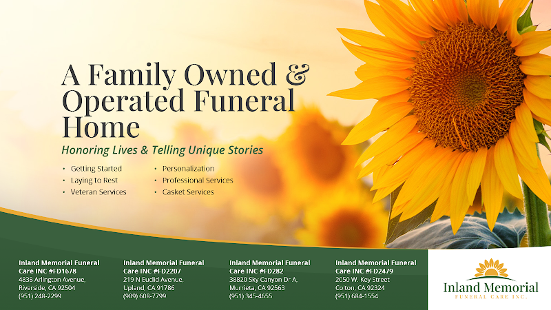 Funeral Services at Inland Memorial Funeral Care INC in Hemet, California | FuneralHome.site Inland Memorial Funeral Care INC Hemet California